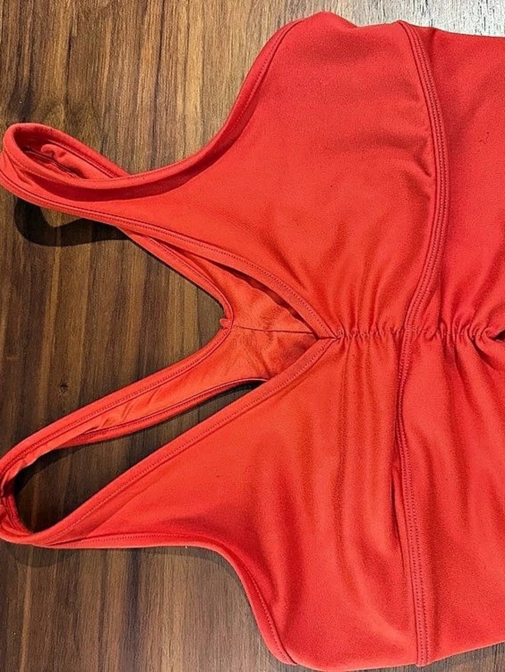 alo wild thing red sports bra